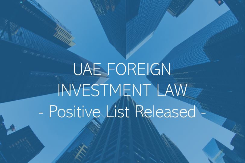 Uae Fdi Law Uae Foreign Investment Law 100 Foreign Ownership Pro